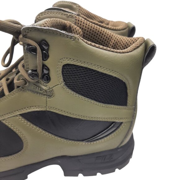 Fila Men\'s Everpoint Hiking Boots Olive/Black SZ 10 main image 7